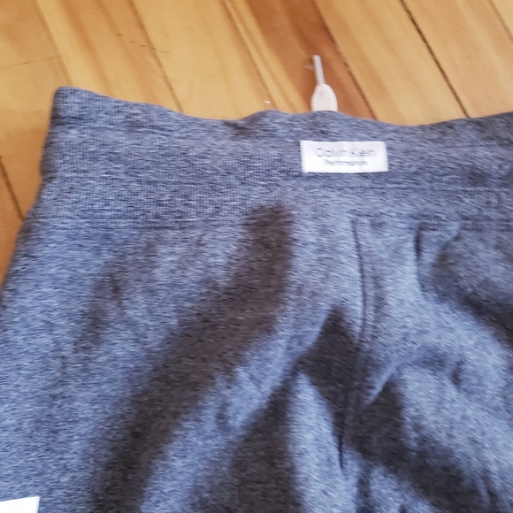 CALVIN KLEIN Performance NWOT Fleece Lined Jogger - Gray/White XS - Picture 9 of 12